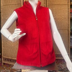 Vintage Jamaica Bay Faux Suede Vest